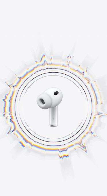 AirPods Pro 3, fodrozódó hanggyűrű.